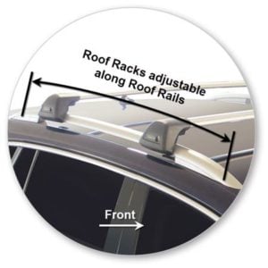 Haval Jolion 2021on Yakima Flush Bar Roof Racks (pr) (S25Y/K1134) (EXCLUDES JOLION PRO) - Image 3