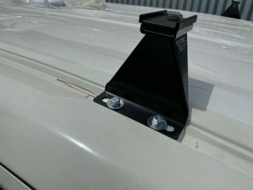 Truck Roof Rack Light Bar 2000mm Black, 110mm tall legs (FRR11015) - Image 4
