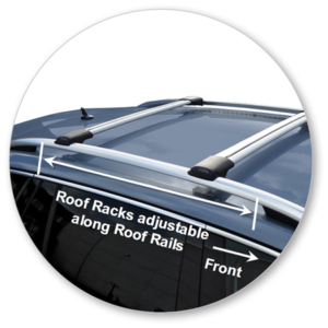 Skoda Octavia 5E Wagon With Roof Rails 11/13 - 03/2021 Yakima Rail Bar Roof Racks (pr) (S53Y) - Image 3