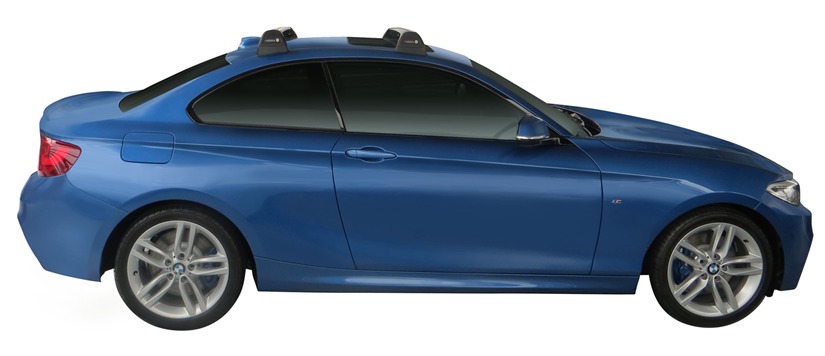 BMW 2 Series 2dr Coupe 03/14on Yakima Flush Bar Roof Racks (pr) (S5Y ...