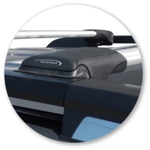 Hyundai Santa Fe June 2024on Raised Rails Yakima Silver Rail Bars (pr) (S56Y) - Image 3