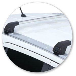 Ford Everest With Flush Rails 2015 - Sep 2022 Yakima Flush Bar Roof Racks (pr) (S25Y/K1038W) - Image 2