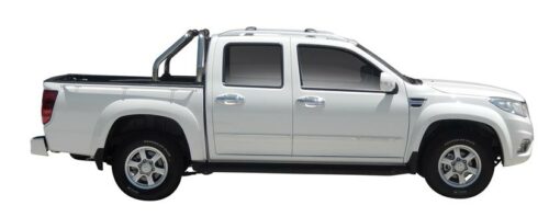 Great Wall Steed 4dr Ute With Roof Rails 10/17on Yakima Rail Bar Roof Racks (pr) (S44Y) - Image 2