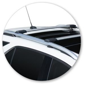 Holden Equinox LTZ 5dr SUV With Roof Rails 11/17on Yakima Rail Bar Roof Racks (pr) (S44Y) - Image 2