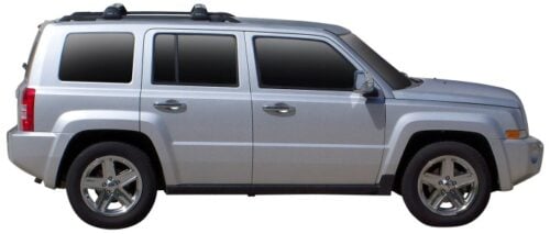 Jeep Patriot 4dr Wagon With Roof Rails 08/07on Yakima Flush Bar Roof Racks (pr) (S6Y/K328W) - Image 3