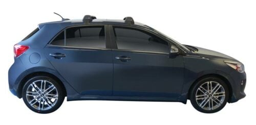 Kia Rio YB 5dr Hatch Jan 2017on Yakima Flush Bar Roof Racks (pr) (S25Y/K1053W) - Image 3