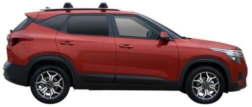 Kia Seltos 2019on (with pockets in roof rails) Pro Rack Roof Racks (pr) (S16Y/K892) - Image 2