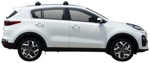 Kia Sportage 4dr With Flush Rails Jan 2016 - Sept 2021 Yakima Flush Bar Roof Racks (pr) (S26Y/K979W) - Image 2