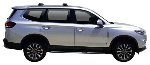 LDV D90 5dr SUV With Flush Rails 11/17on Yakima Through Bar Roof Racks (pr) (S17Y/K682W) - Image 2