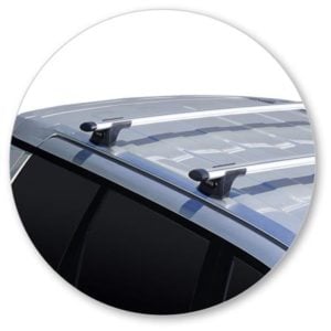 LDV D90 5dr SUV With Flush Rails 11/17on Yakima Through Bar Roof Racks (pr) (S17Y/K682W) - Image 3