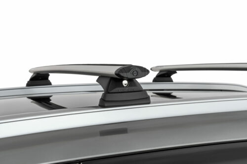HONDA CR-V 5th Gen With Flush Rails 1/2017-12/2023 Sportz RCL Black 2 Bar Roof Rack (JC-04586) - Image 4