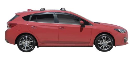 Subaru Impreza 5dr Hatch Yakima Flush Bar Roof Racks (Jan 2017 - on) (pr) (S26Y/K618W) - Image 2