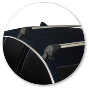 Holden Commodore ZB 5dr Hatch 02/18on Yakima Flush Bar Roof Racks (pr) (S7Y/K1083) - Image 3