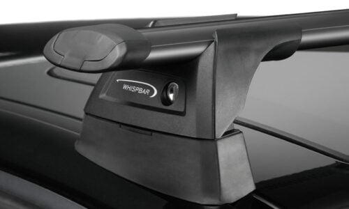 LDV T60 Dual Cab 2021on (no rails) Yakima BlackThru Bar Roof Racks (pr) (S17YB/K719) - Image 2