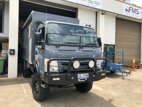 Mitsubishi/Fuso Canter 1995 -2004 Black Windscreen Stone Guard - Image 5