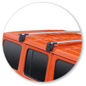 Jeep Wrangler JL 2 & 4dr Hard Top 03/19on Yakima Gutter Mount Racks Silver (pair) (S18Y/K324) - Image 4