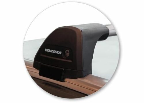 Ford Everest Next Gen 2020on (with flush rails) Yakima Black  Roof Racks (pr) (S26YB/K1062) - Image 6