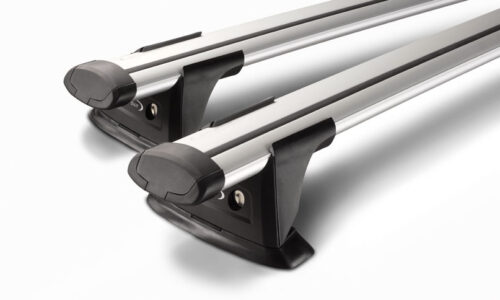 Mazda CX8 With Flush Rails 07/18on Yakima Through Bar Roof Racks (pr) (S16W/K1126) - Image 3