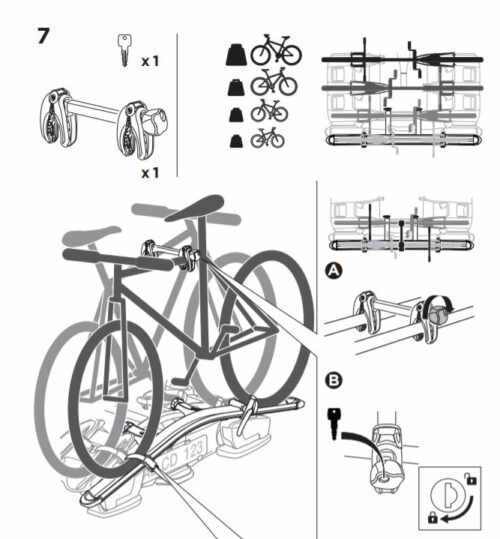 Thule 926101 VeloCompact 4th Bike Adapter - Image 7