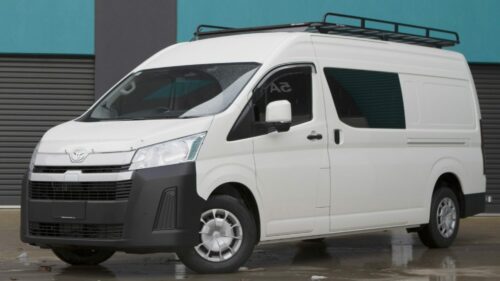 Toyota Hiace SLWB Jun 2019on Wedgetail Commercial-Max Tradesman Roof Rack 3.0 x 1.6m - Image 7