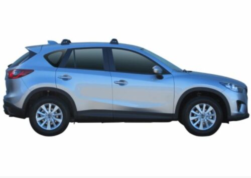 Mazda CX5 2012 to Jan 2017 Yakima Silver Flush Bars (pr) (S25Y/K451) - Image 3