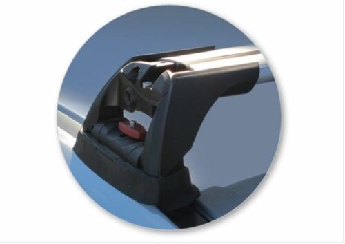 Mazda CX-30 Flush Fixed Point Silver Yakima Roof Racks (pr) (S25Y/K765) - Image 3