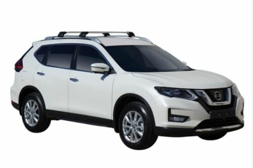 Nissan X-Trail T32 (with roof rails) 03/2014 -12/2022 Yakima Flush Bar Roof Racks (pr) (S25Y/K328) - Image 3