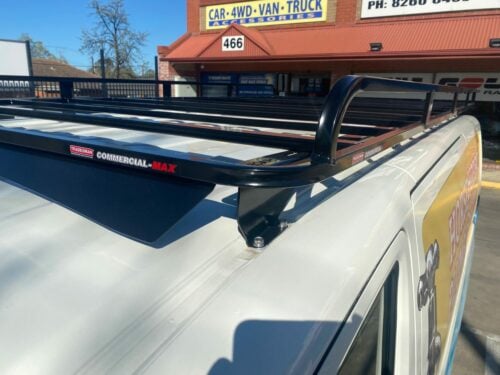 Toyota Hiace LWB June 2019on Wedgetail Commercial-Max Tradesman Roof Rack 3.0 x 1.6m - Image 4