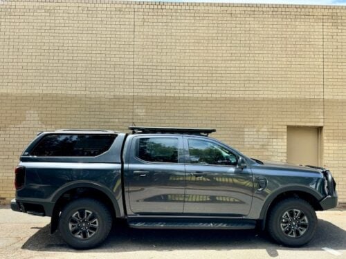 Ford Ranger Next Gen July 2022on dual cab Yakima RuggedLine Platform (1530 x 1240mm) - Image 3
