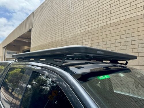 Ford Ranger Next Gen July 2022on dual cab Yakima RuggedLine Platform (1530 x 1240mm) - Image 6