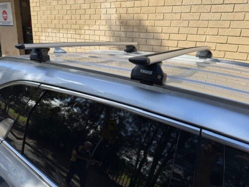 Kia Sorento Gen4, MQ4 with flush rails Thule WingBar Evo Roof Racks (2021on) (pr) (711300/710600/K186112) - Image 2