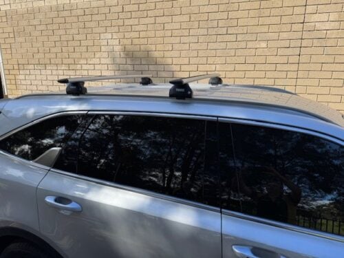Kia Sorento Gen4, MQ4 with flush rails Thule WingBar Evo Roof Racks (2021on) (pr) (711300/710600/K186112) - Image 4