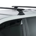 Toyota Kluger Gen4 GXL & GRANDE with roof rails July 2021on Vortex Black Roof Racks (pr) (JC-01240)