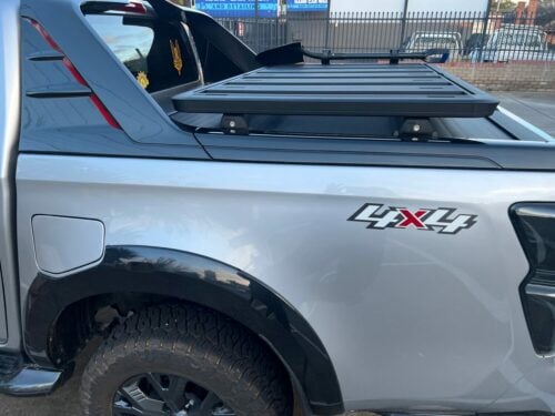 Isuzu D-Max Gen3 2020 on X-Terrain Rear Cargo Lid Rhino Pioneer Platform (928mm x 1426mm) - Roof Rack World