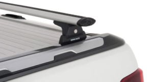 Isuzu D-Max Gen3 2020 - 2024  X-Terrain Silver Racks to fit rear cargo lid tracks (pr) (JC-01365) - Image 8