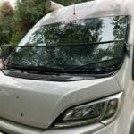 Fiat Ducato Black 300mm Windscreen Stone Protector