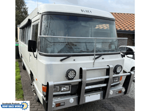 Hino 8-9-10-14 GH-FF-FG-FM (1991 - 2002) Silver Windscreen Stone Protector