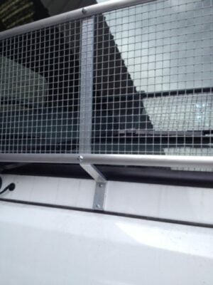 Toyota Coaster Bus 1982-1992 Windscreen Stone Guard - Silver - Image 3