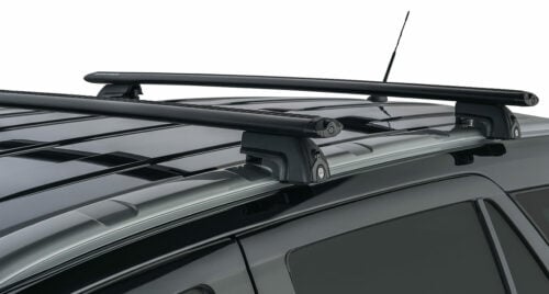 Mitsubishi Pajero Sport With Flush Rails 12/15on Rhino-Rack Black Roof Racks (pr) (JB0944) - Image 2