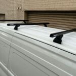 Toyota Hiace SLWB Gen6 06/2019on Rhino-Rack Black Roof racks (3 Bar) (JC-01311)