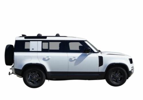 Land Rover Defender (fits to factory tracks) Yakima Flush Bar Roof Racks (pr) (S25Y/K1187) - Image 3