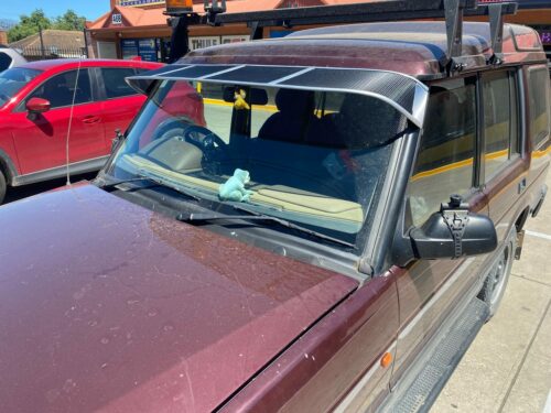 Land Rover Discovery 1 & 2 Mesh Windscreen Sunvisor - Image 4
