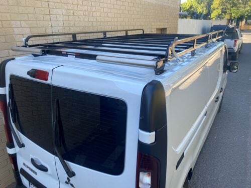 Mitsubishi Express LWB 2021on Wedgetail Commercial-Max Tradesman Roof Rack 3.0m x 1.6m (MEL3016) - Image 10