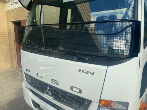 Mitsubishi / Fuso1995on FM Standard Cab Black Windscreen Stone Protector - Image 3