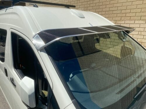 Toyota Hiace Van LWB & SLWB  2019onwards Mesh Windscreen Sunvisor - Image 3