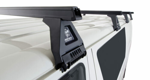 Toyota Hiace LWB 03/05-05/19 Rhino-Rack Commercial Black Roof Racks (4 bars) (JA0902) - Image 2