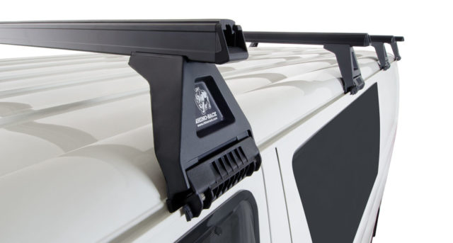 Toyota Hiace LWB 03/05-05/19 Rhino-Rack Commercial Black Roof Racks (4 ...