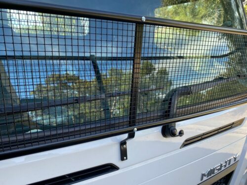 Hyundai Mighty 2018on Black Windscreen Stone Guard - Image 5