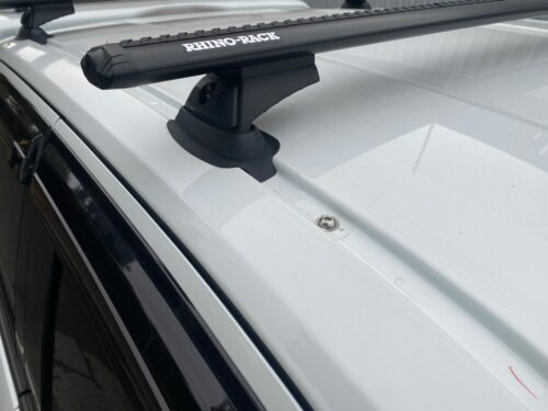 Isuzu DMax Gen3 2020 on XTerrain Rhino-Rack Cross Bars(2) (with rails removed) - Image 5