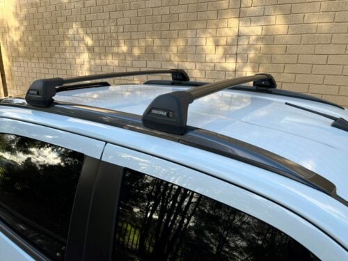 Mazda BT50 2021 onwards SP Dual Cab Yakima Black Flush Racks to fit existing rails (pr) (S7YB/K1200) - Image 5